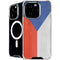 Czech Republic Flag Distressed iPhone 16 Pro MagSafe Case